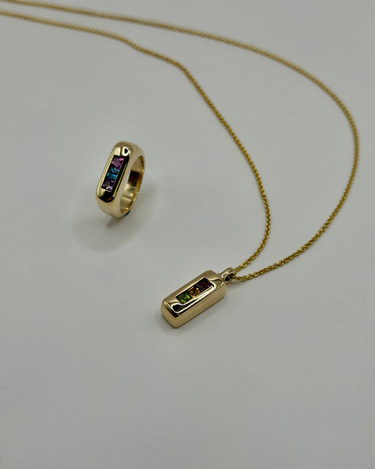Channel Ring - Gold 9ct